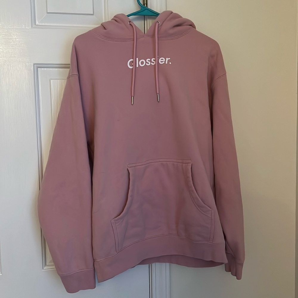 glossier hoodie